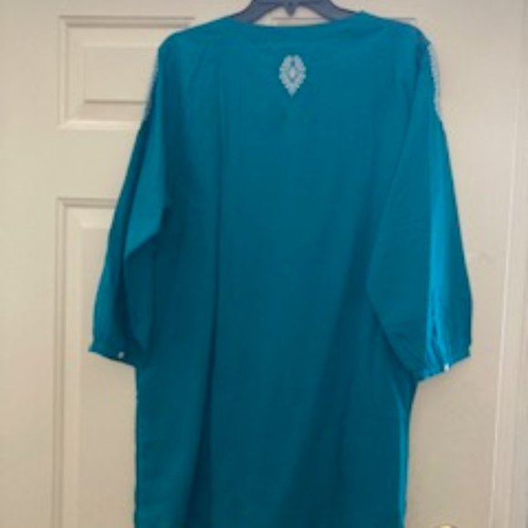 COPY - Roller Rabbit Cotton Long Sleeve Tunic, Size XL new with tag - Picture 6 of 6